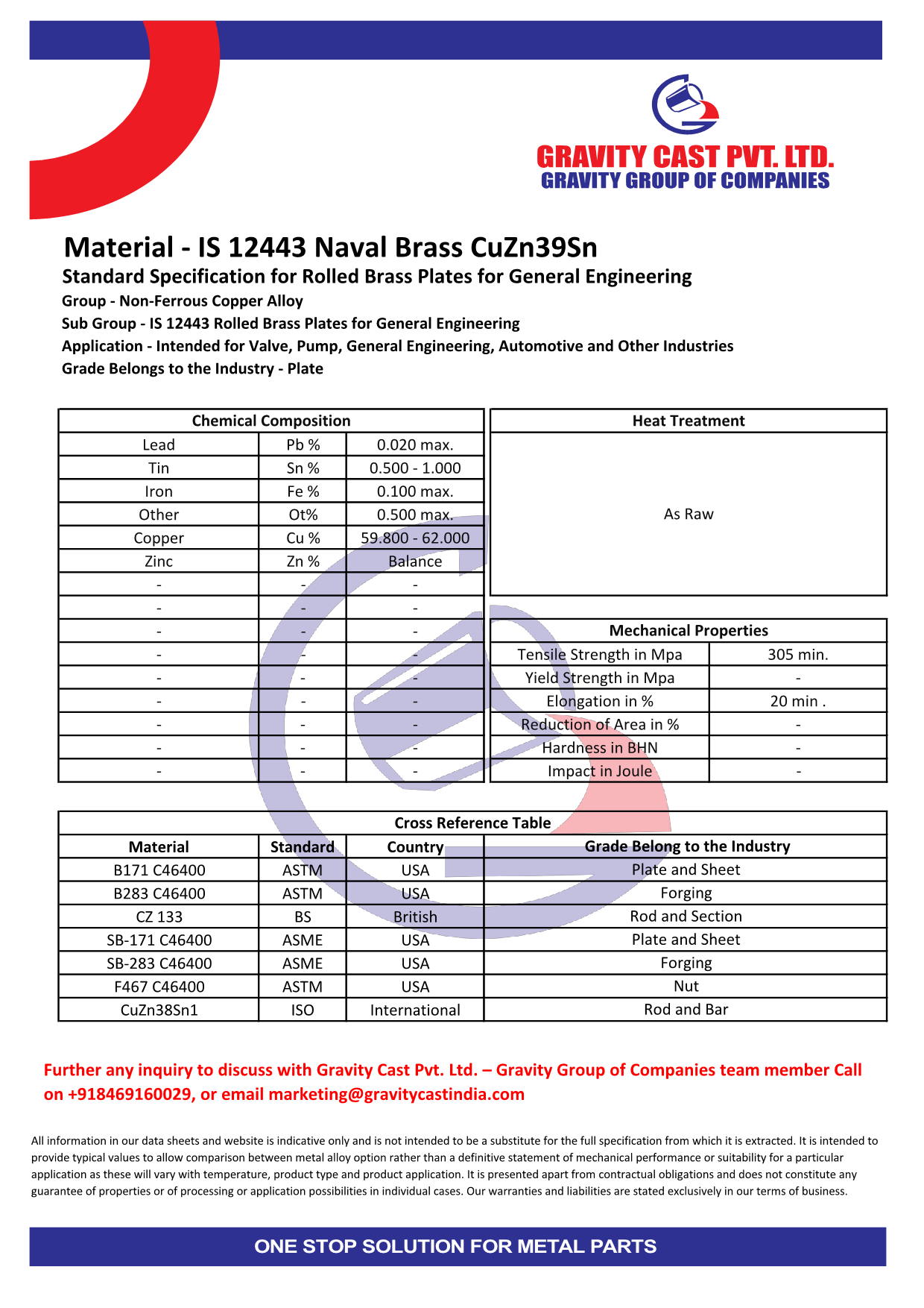 IS 12443 Naval Brass CuZn39Sn.pdf